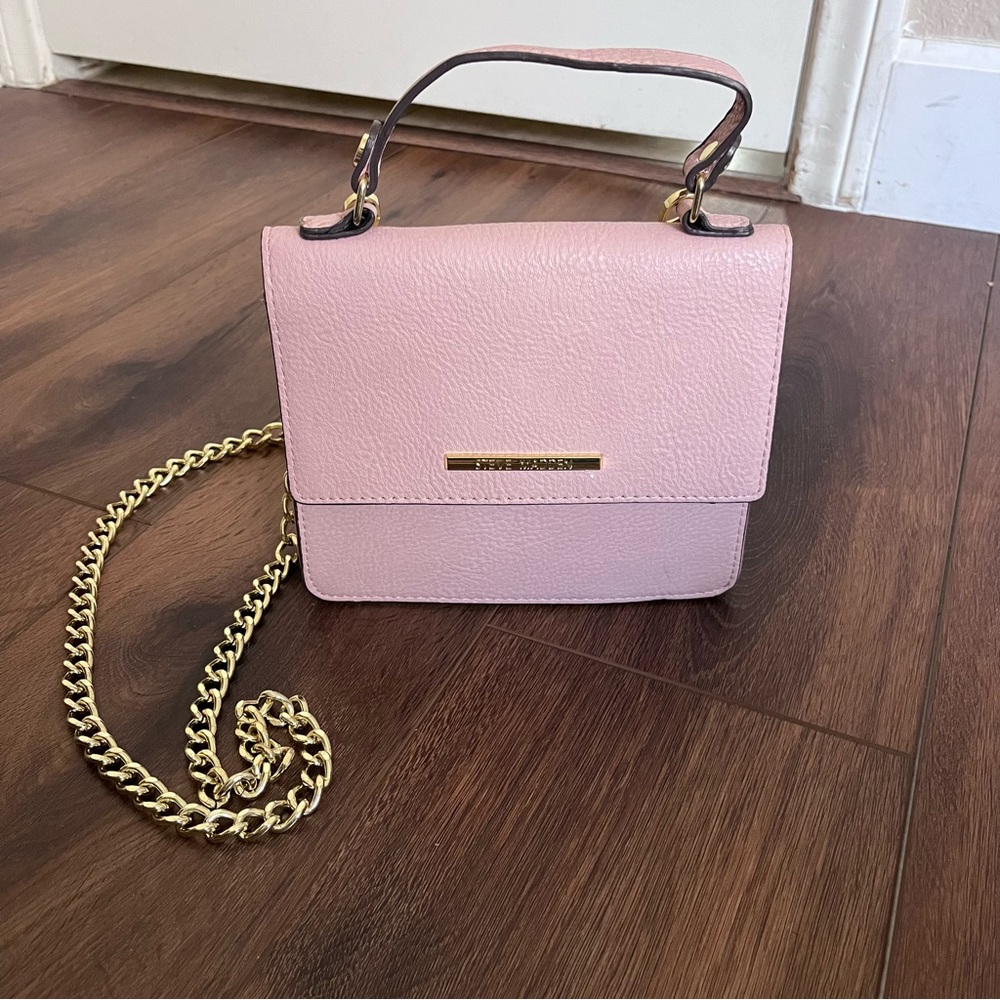Steve Madden small pink crossbody purse